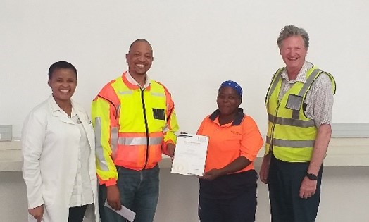 Alexia Hlangu and Scelo Zulu were enrolled in AET ABET programme