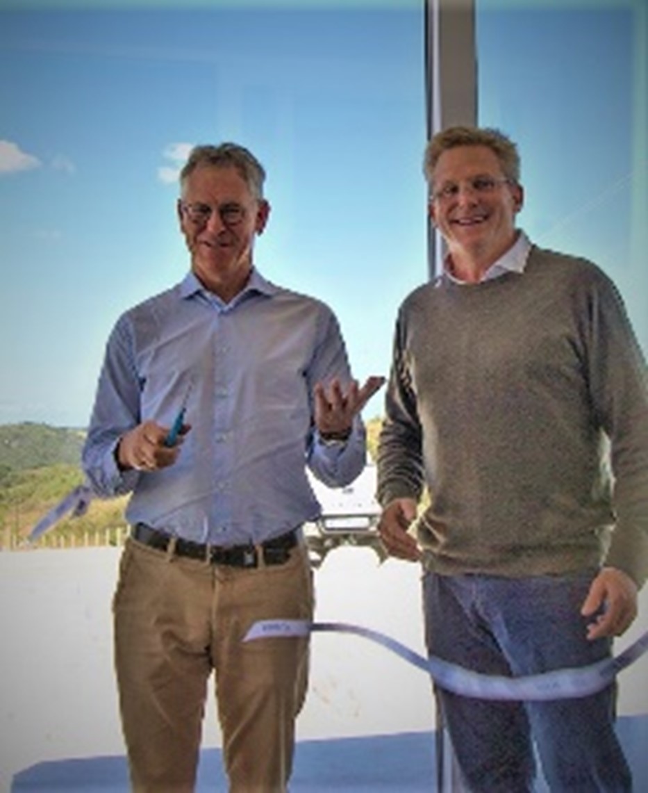 Craig Polkinghorne (Standard Bank); Doug Ross (MD Rossmin)